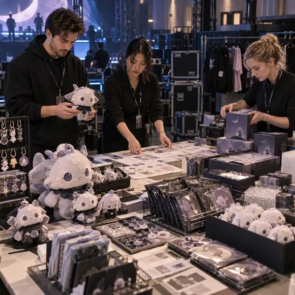 Limited celebrity and KOL merchandise prepared for concert tour and fan launch