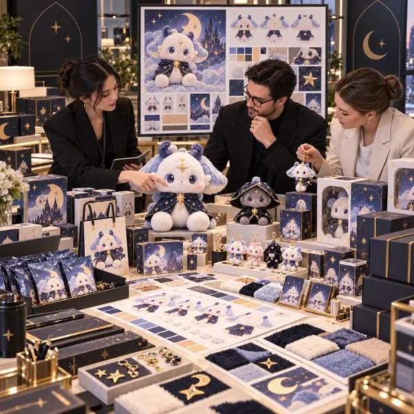 Confidential celebrity merchandise project review with version control prototypes packaging and final verification