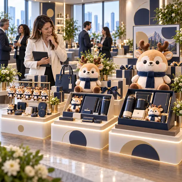 Three-tier corporate gift plan for event employee customer and VIP programs